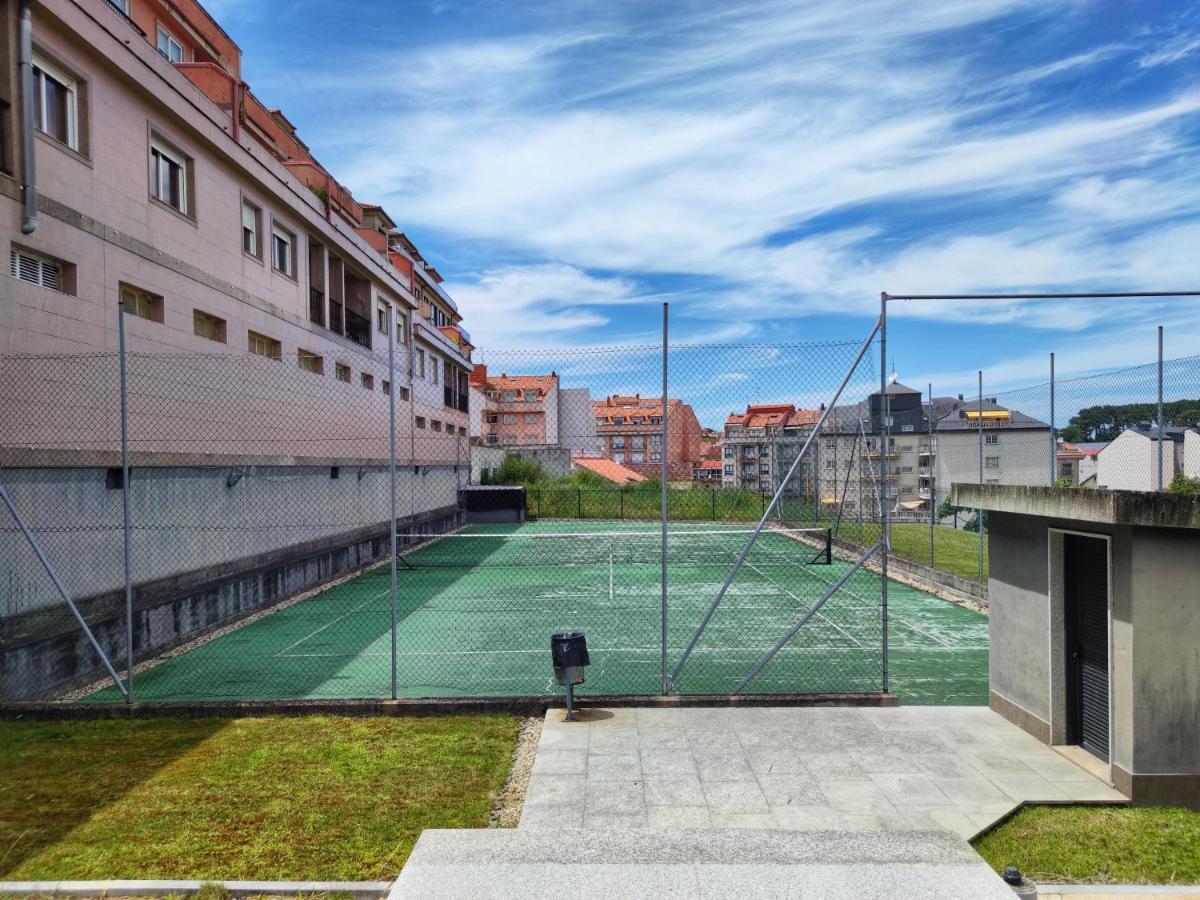 Desconectaengalicia Atico La Perla, Piscina Y Pista Tenis Sanxenxo Eksteriør bilde